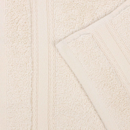 Belmont Zero Twist Cotton Medium Weight 3 Piece Towel Set