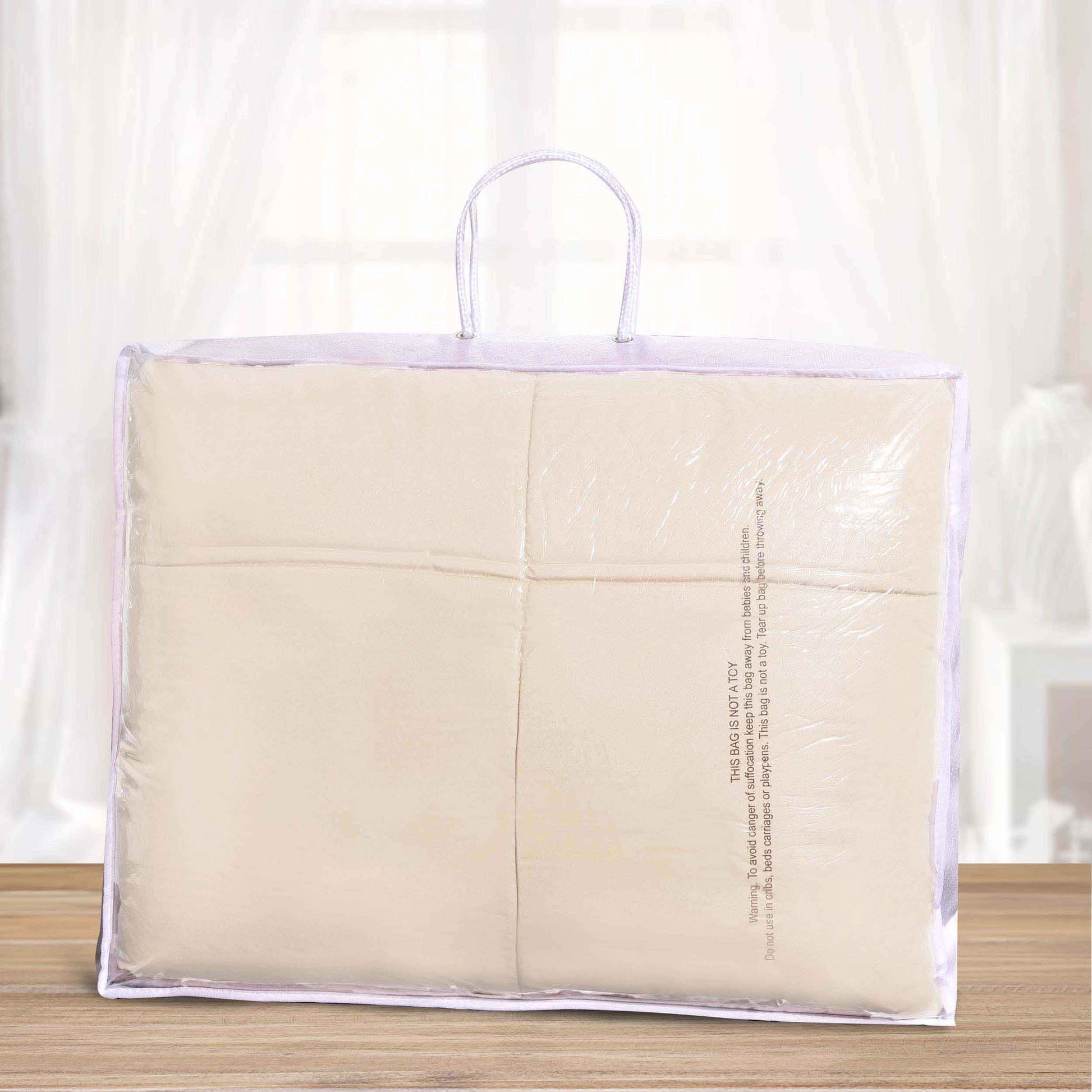 Classic All-Season Reversible Down Alternative Comforter - Ivory