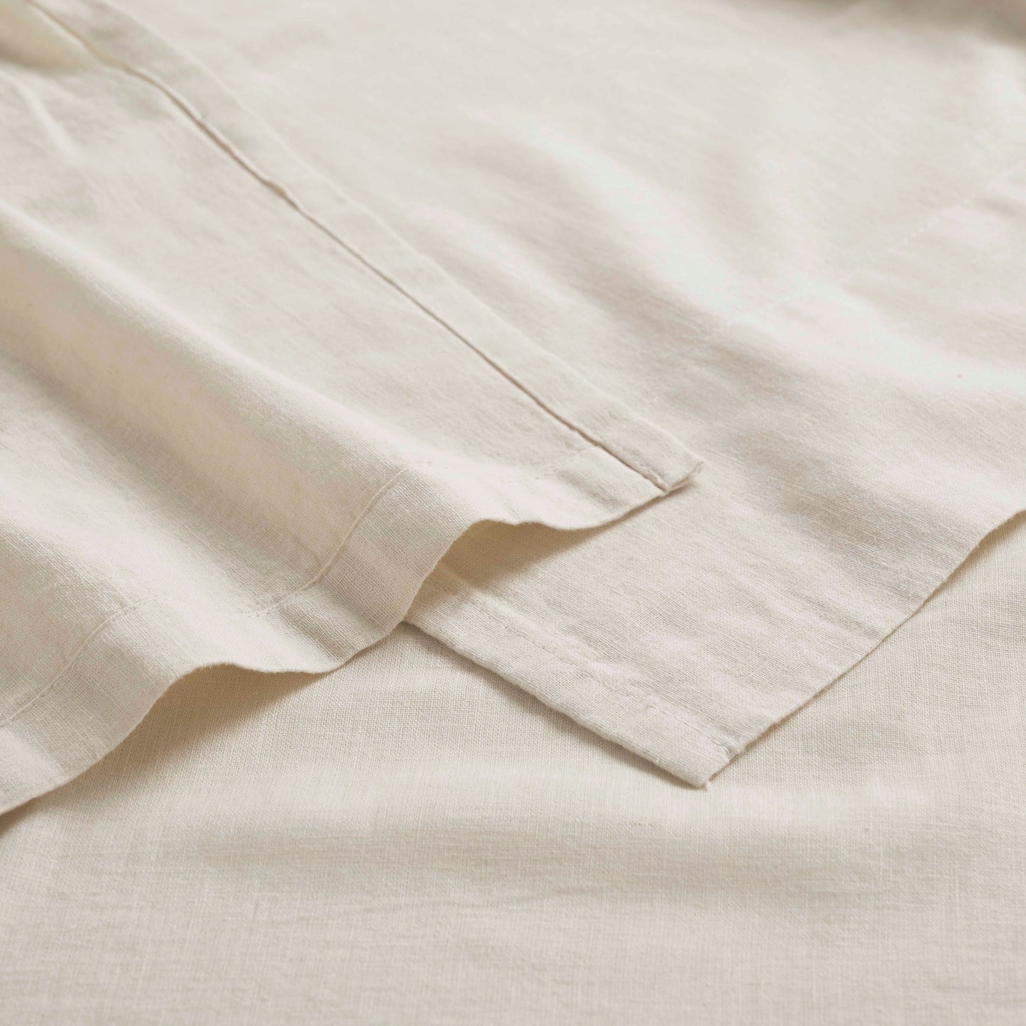 Orion Cotton Linen Blend Garment Washed Deep Pocket Bed Sheet Set