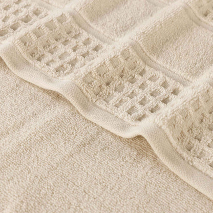 Napa Zero Twist Cotton Solid Waffle Honeycomb 6 Piece Towel Set