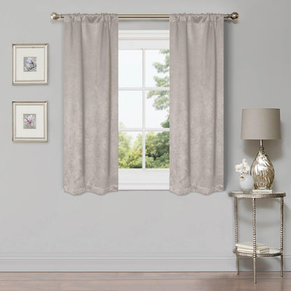 Waverly Thermal Blackout Grommet Curtain Panel Set 26"