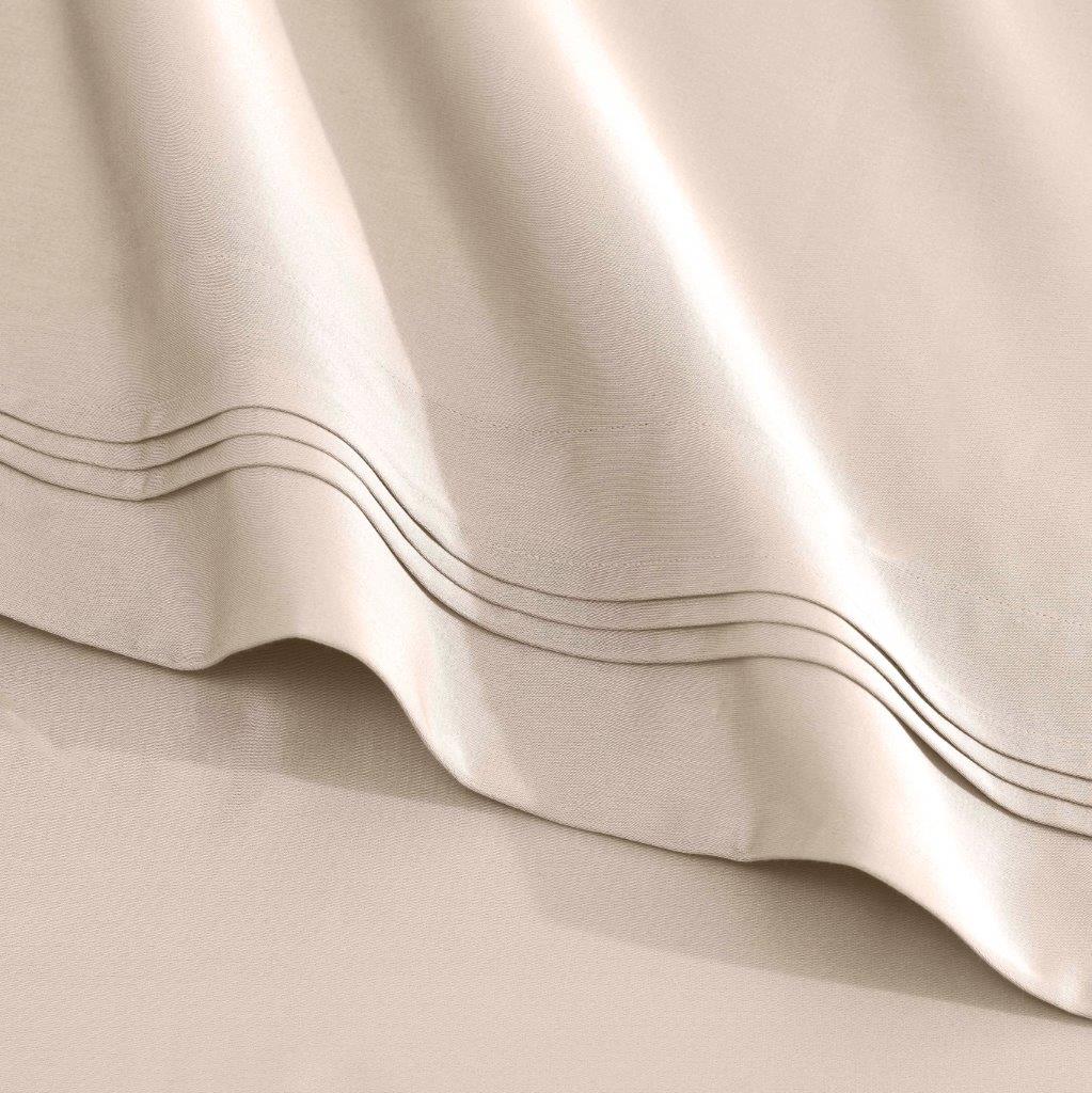 Egyptian Cotton 1500 Thread Count Eco Friendly Solid Sheet Set - Ivory