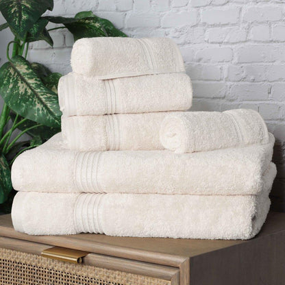 Egyptian Cotton Highly Absorbent Solid Ultra Soft Towel Set Collection