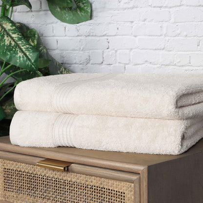 Egyptian Cotton Highly Absorbent Solid Ultra Soft Towel Set Collection