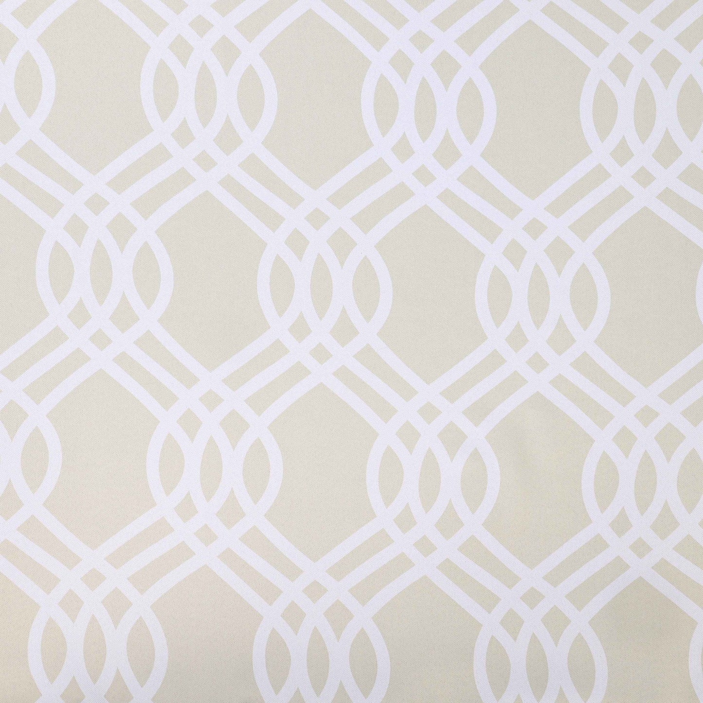 Ribbon Trellis Washable Room Darkening Blackout Curtains, Set of 2