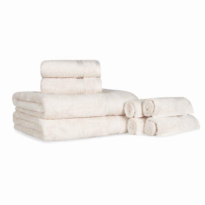 Egyptian Cotton Highly Absorbent Solid Ultra Soft Towel Set Collection