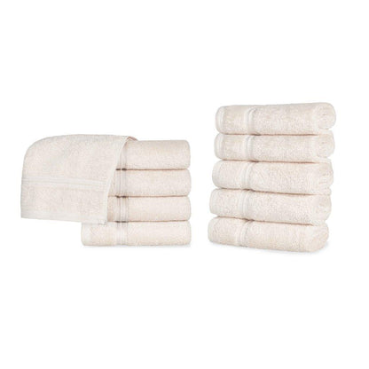 Egyptian Cotton Highly Absorbent Solid Ultra Soft Towel Set Collection