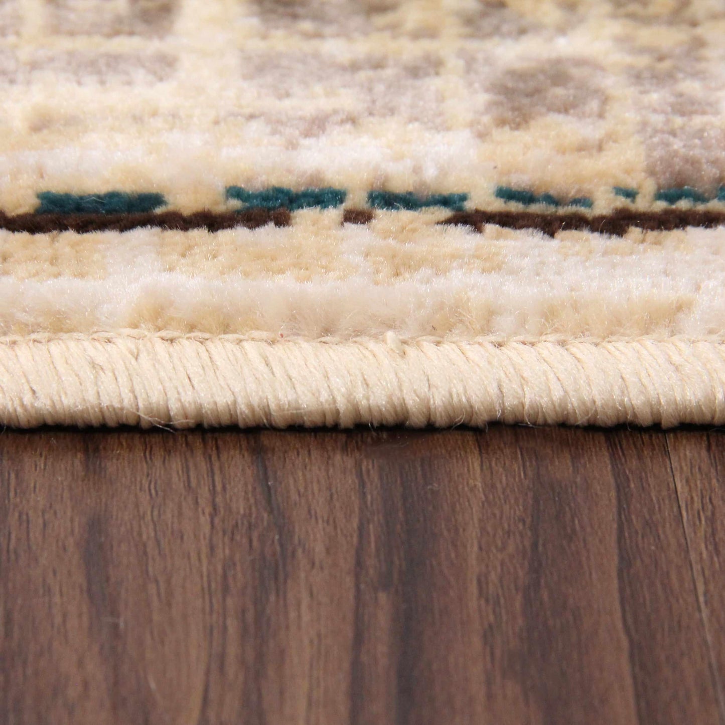 Superior Kylemore Abstract Indoor Area Rug or Runner  - Chocolate