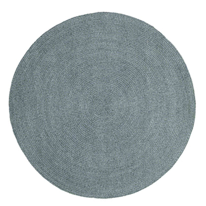 Bohemian Braided Indoor Outdoor Rugs Solid Round Area Rug - LagoonBreeze