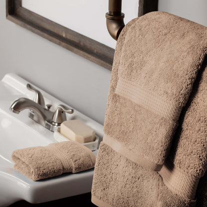 Madison Egyptian Cotton Pile Plush Heavyweight 3 Piece Towel Set