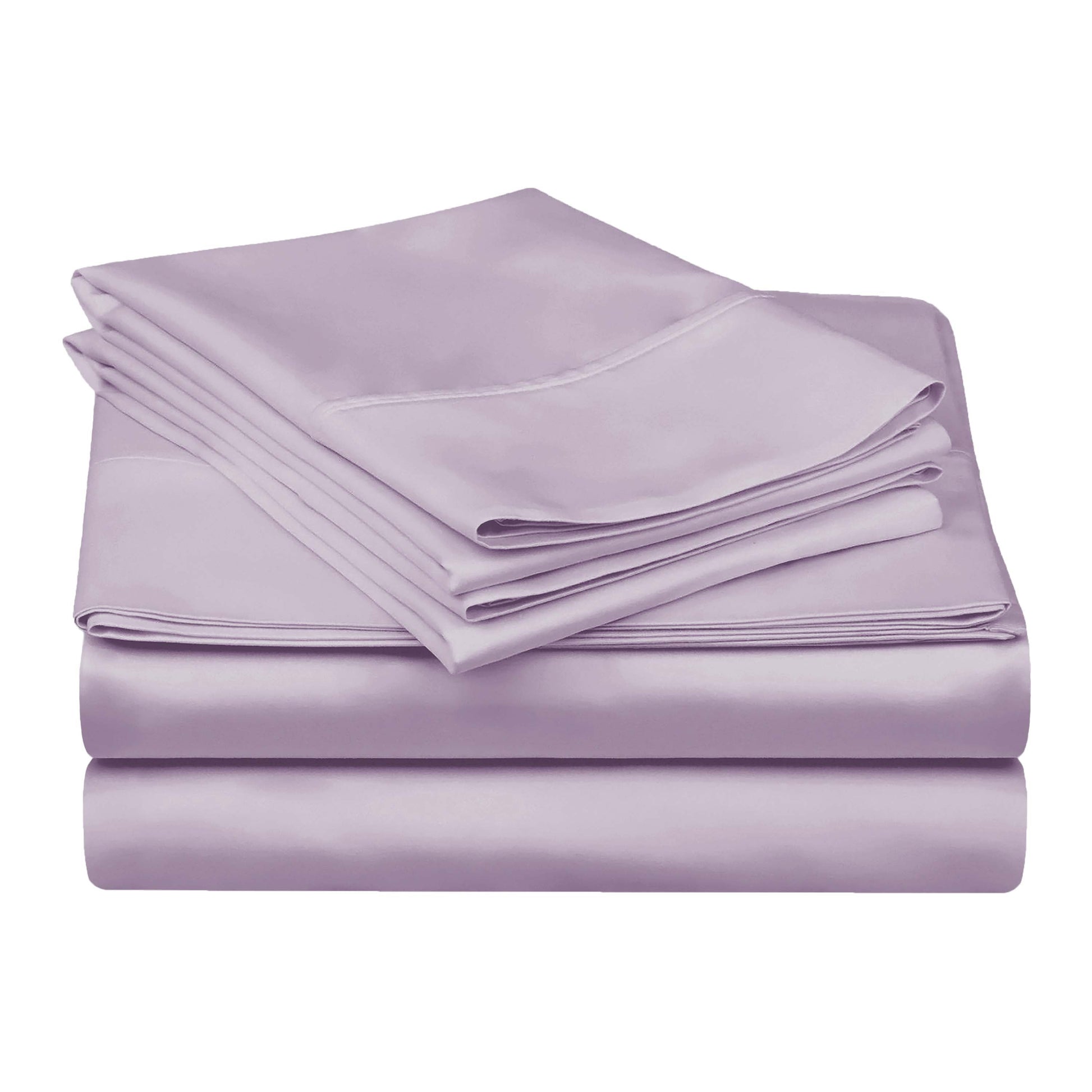 Egyptian Cotton 300 Thread Count Solid Deep Pocket Sheet Set - Lavender