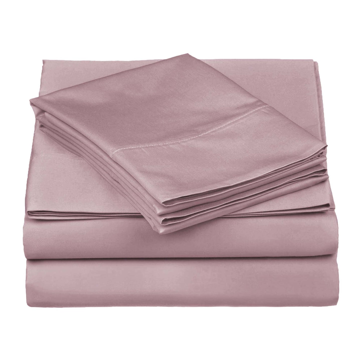 Superior Egyptian Cotton 530 Thread Count Solid Sheet Set - Lavender