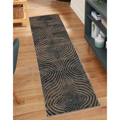 Cullen Modern Abstract Indoor Area Rug or Runner Rug