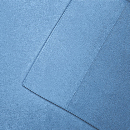 Cotton Flannel 2 Piece Pillowcase Set - LightBlue