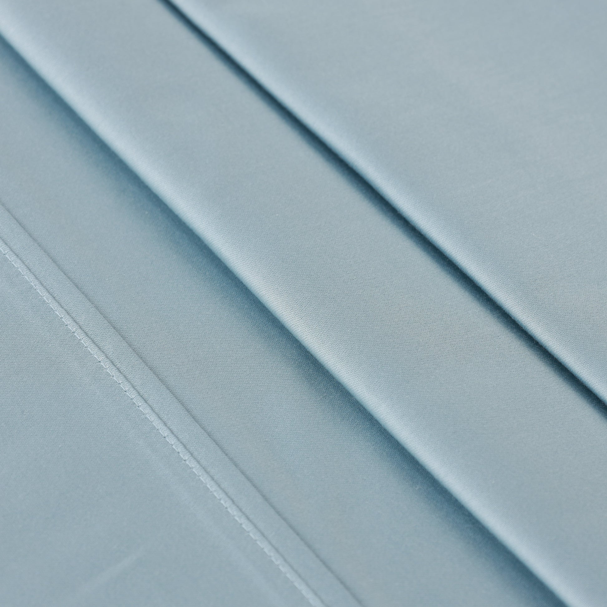 Egyptian Cotton 300 Thread Count Solid Deep Pocket Sheet Set - LightBlue