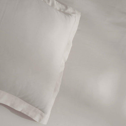Egyptian Cotton 300 Thread Count Solid Duvet Cover Set - LightGray