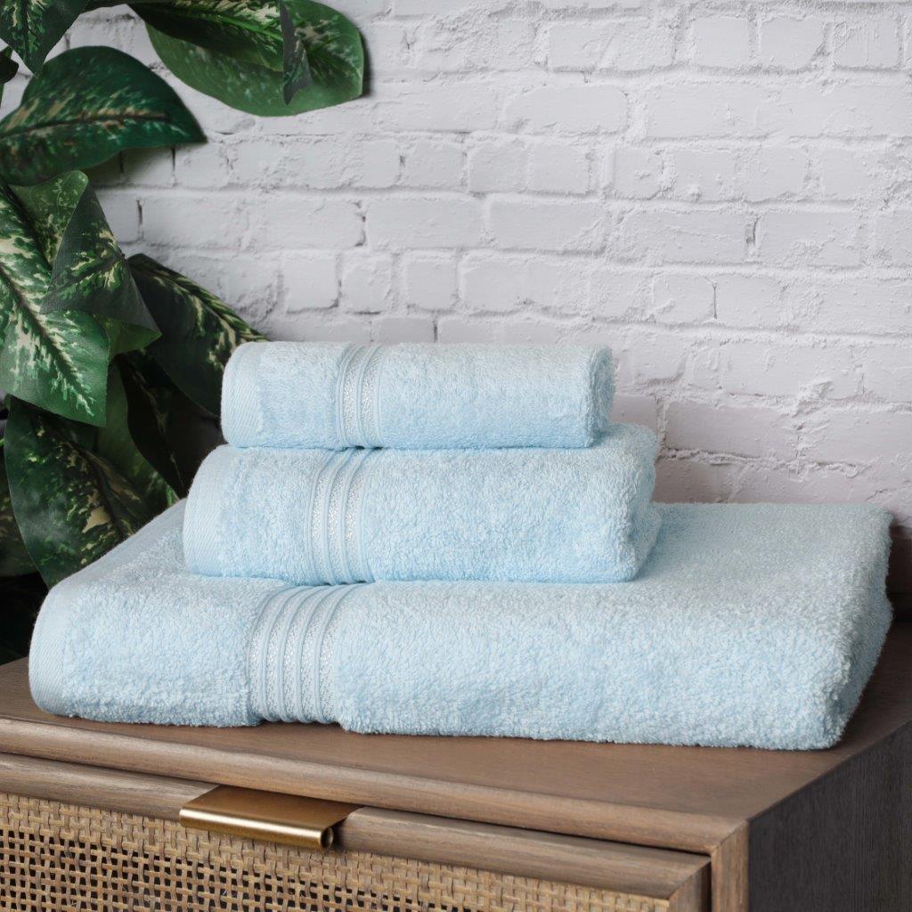 Egyptian Cotton Highly Absorbent Solid Ultra Soft Towel Set Collection