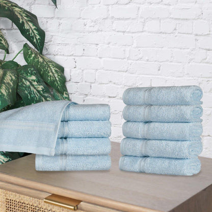 Egyptian Cotton Highly Absorbent Solid Ultra Soft Towel Set Collection