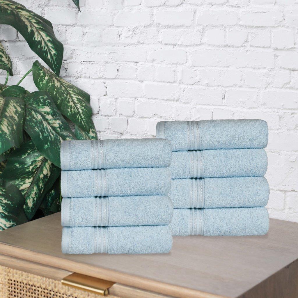 Egyptian Cotton Highly Absorbent Solid Ultra Soft Towel Set Collection