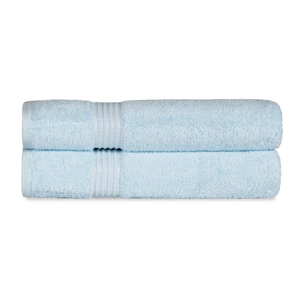 Egyptian Cotton Highly Absorbent Solid Ultra Soft Towel Set Collection