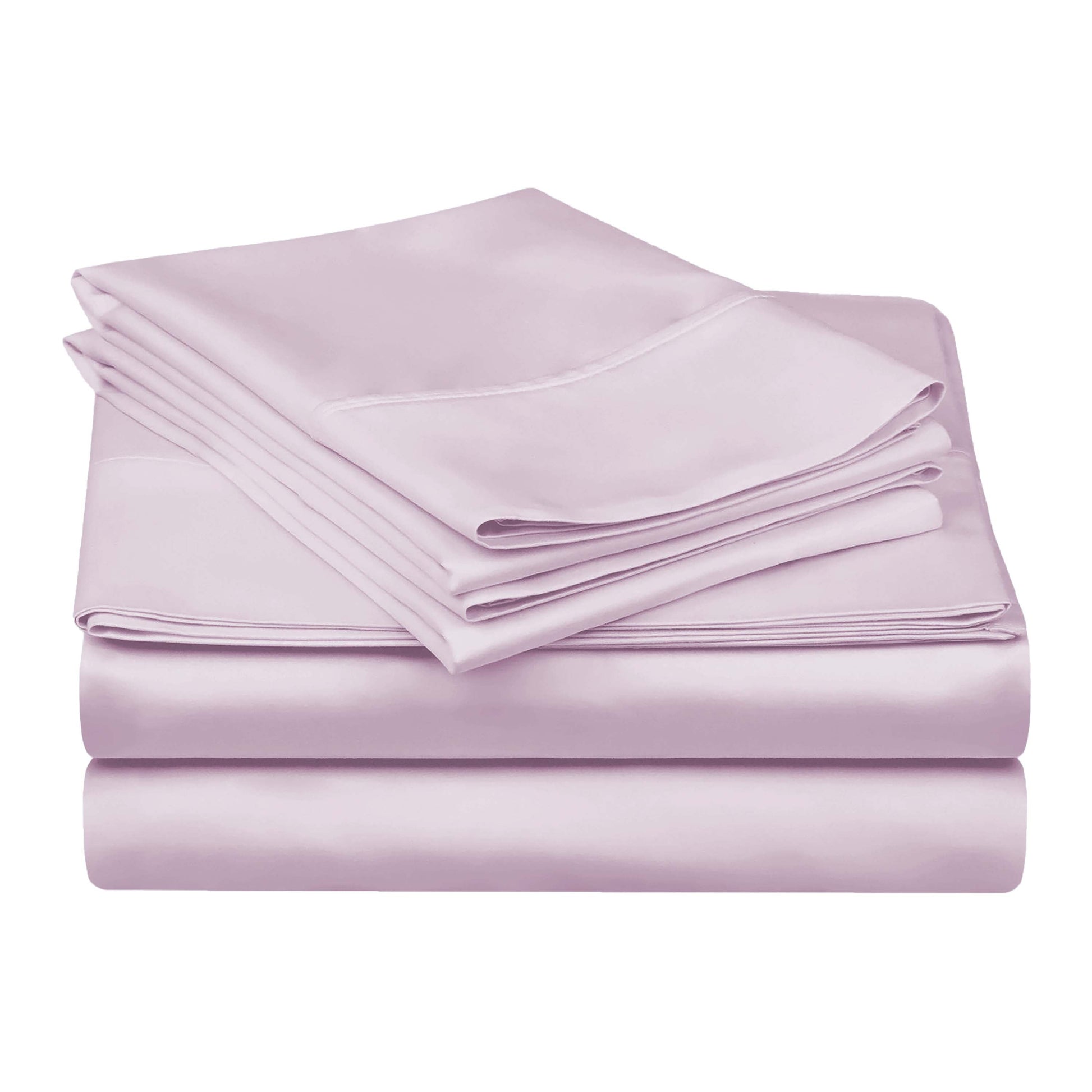 Egyptian Cotton 300 Thread Count Solid Deep Pocket Sheet Set - Lilac