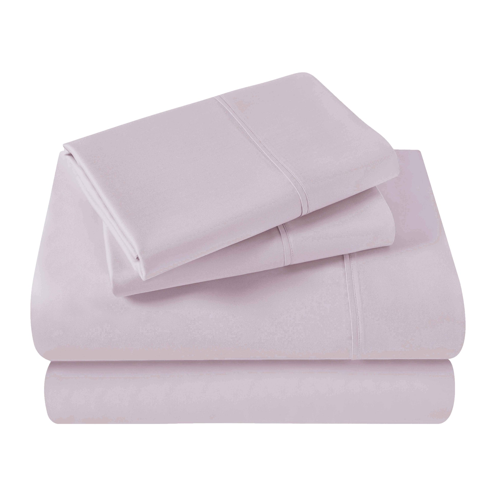 400 Thread Count Egyptian Cotton Solid Deep Pocket Sheet Set - Lilac