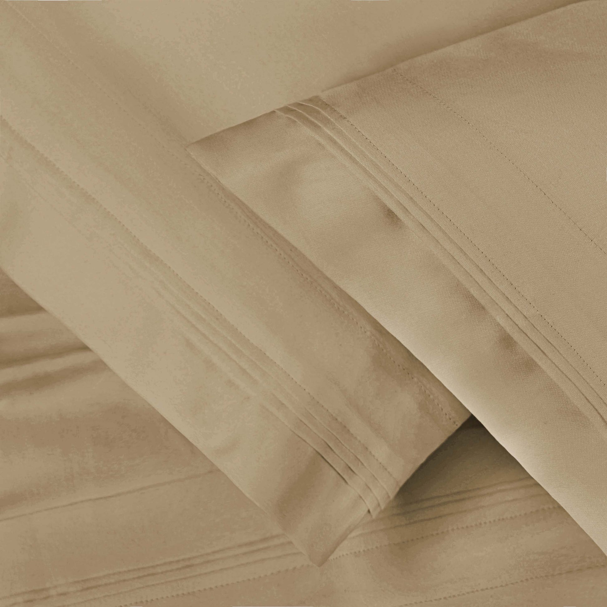 Premium 650 Thread Count Egyptian Cotton Solid Pillowcase Set - Linen