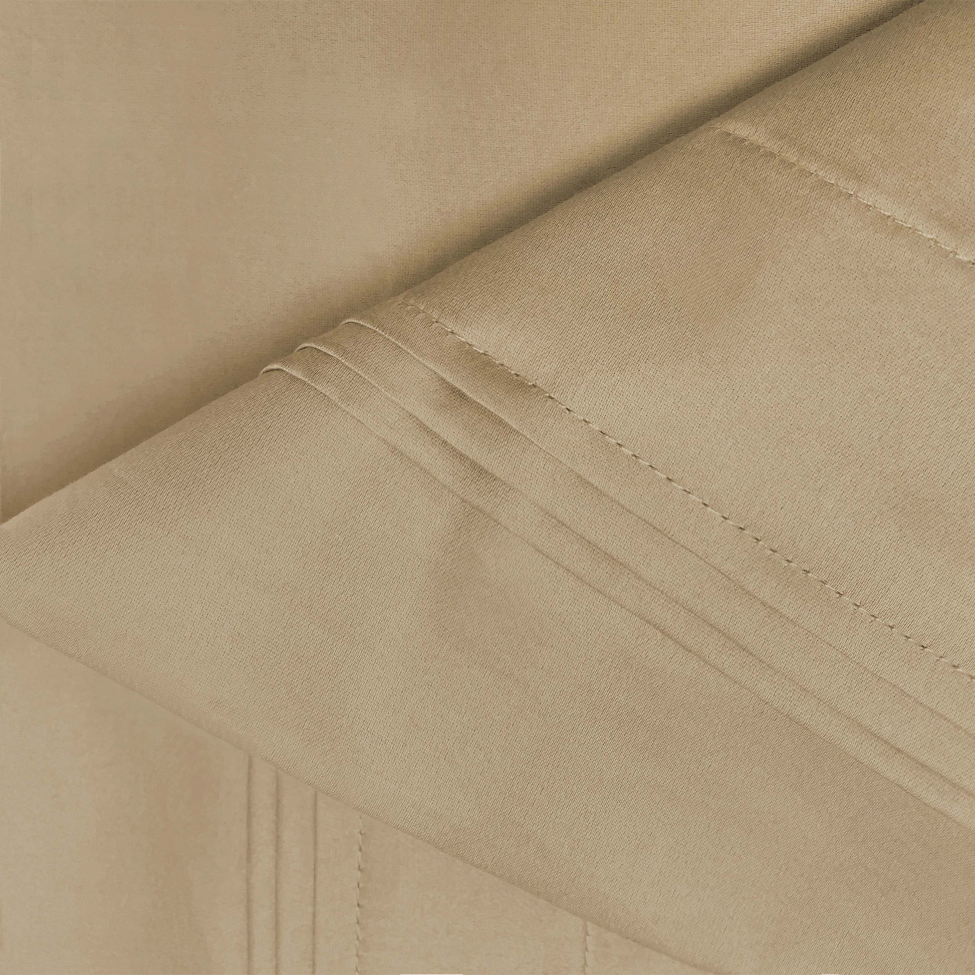 Premium 650 Thread Count Egyptian Cotton Solid Pillowcase Set - Linen