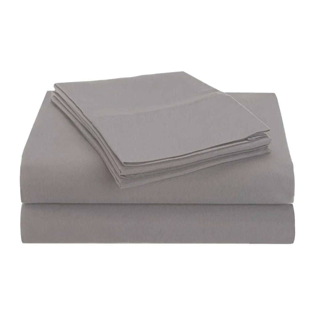 Brushed Microfiber Deep Pocket Breathable 4 Piece Bed Sheet Set