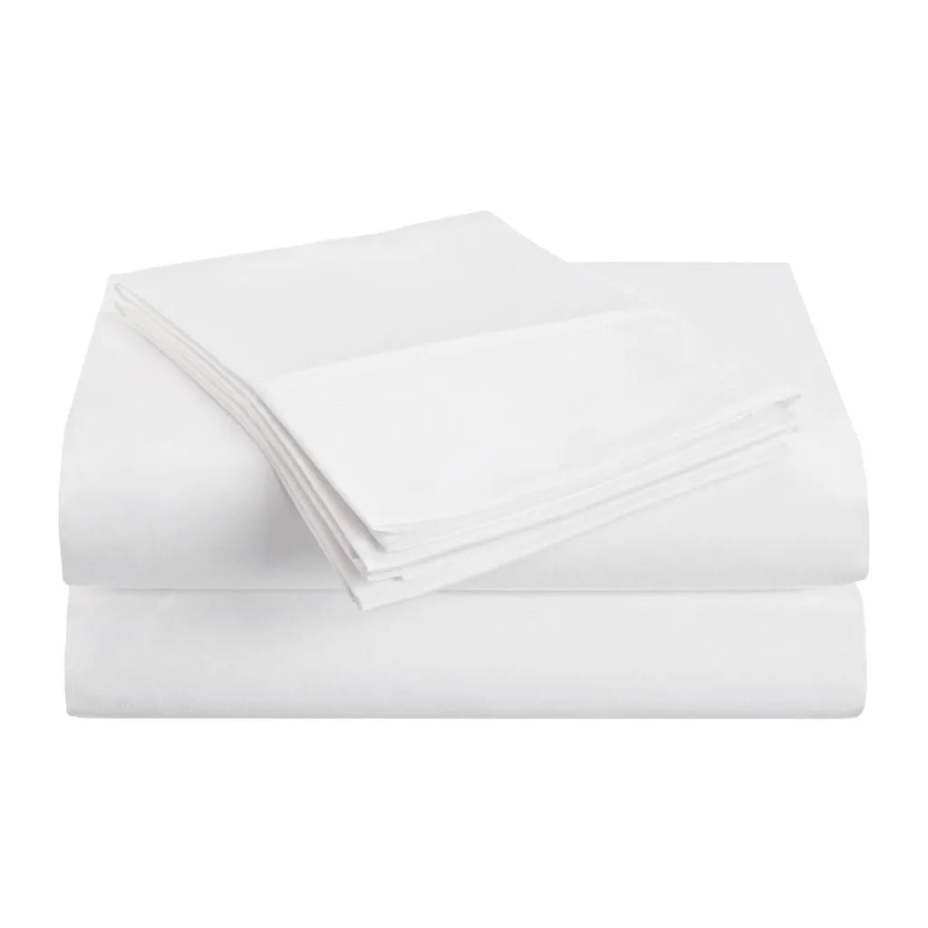Brushed Microfiber Deep Pocket Breathable 4 Piece Bed Sheet Set