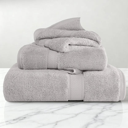 Madeline Egyptian Cotton Pile Plush Heavyweight 3 Piece Towel Set