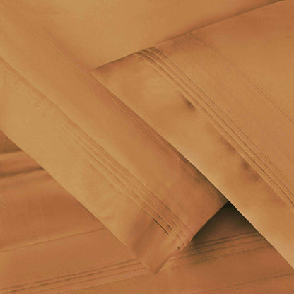 Premium 650 Thread Count Egyptian Cotton Solid Pillowcase Set
