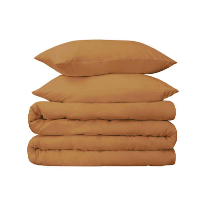 Egyptian Cotton 650 Thread Count Solid Duvet Cover Set