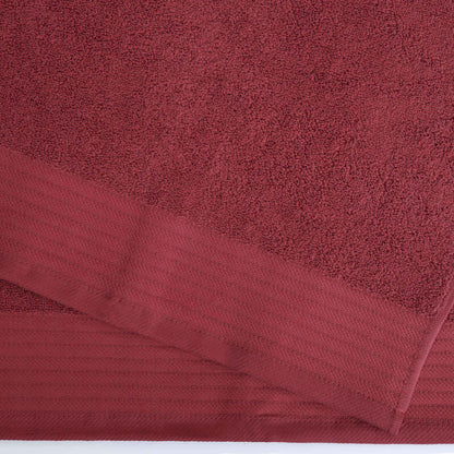 Premium Turkish Cotton Herringbone Solid Assorted 6 Piece Towel Set