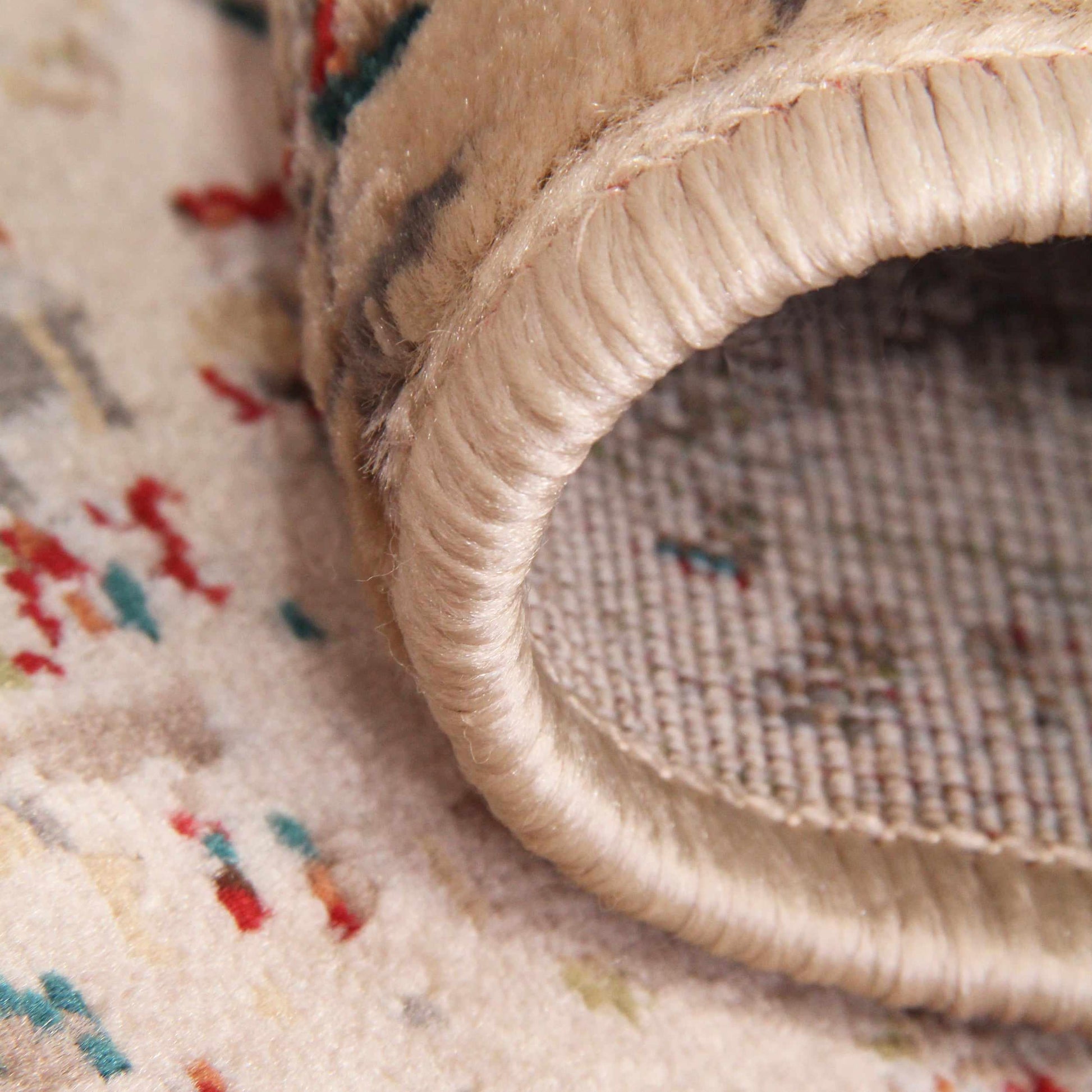 Superior Marquis Modern Farmhouse Medallion Indoor Area Rug or Runner Rug - Red