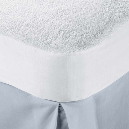 Waterproof Hypoallergenic Mattress Protector Cover - White