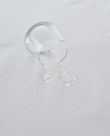 Waterproof Hypoallergenic Mattress Protector Cover - White