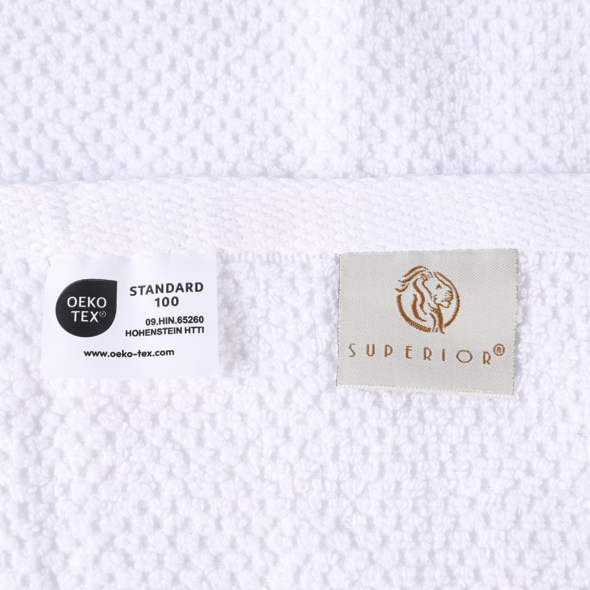 Medallion Cotton Jacquard Textured Soft Absorbent 3 Piece Towel Set - Emberglow