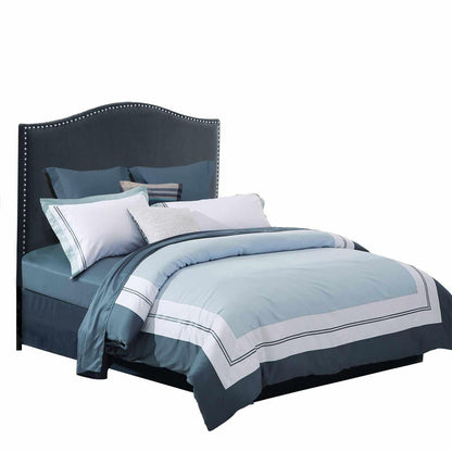 Superior Meridian 300-Thread Count Cotton Embroidered Duvet Cover and Sham Set - Meridian