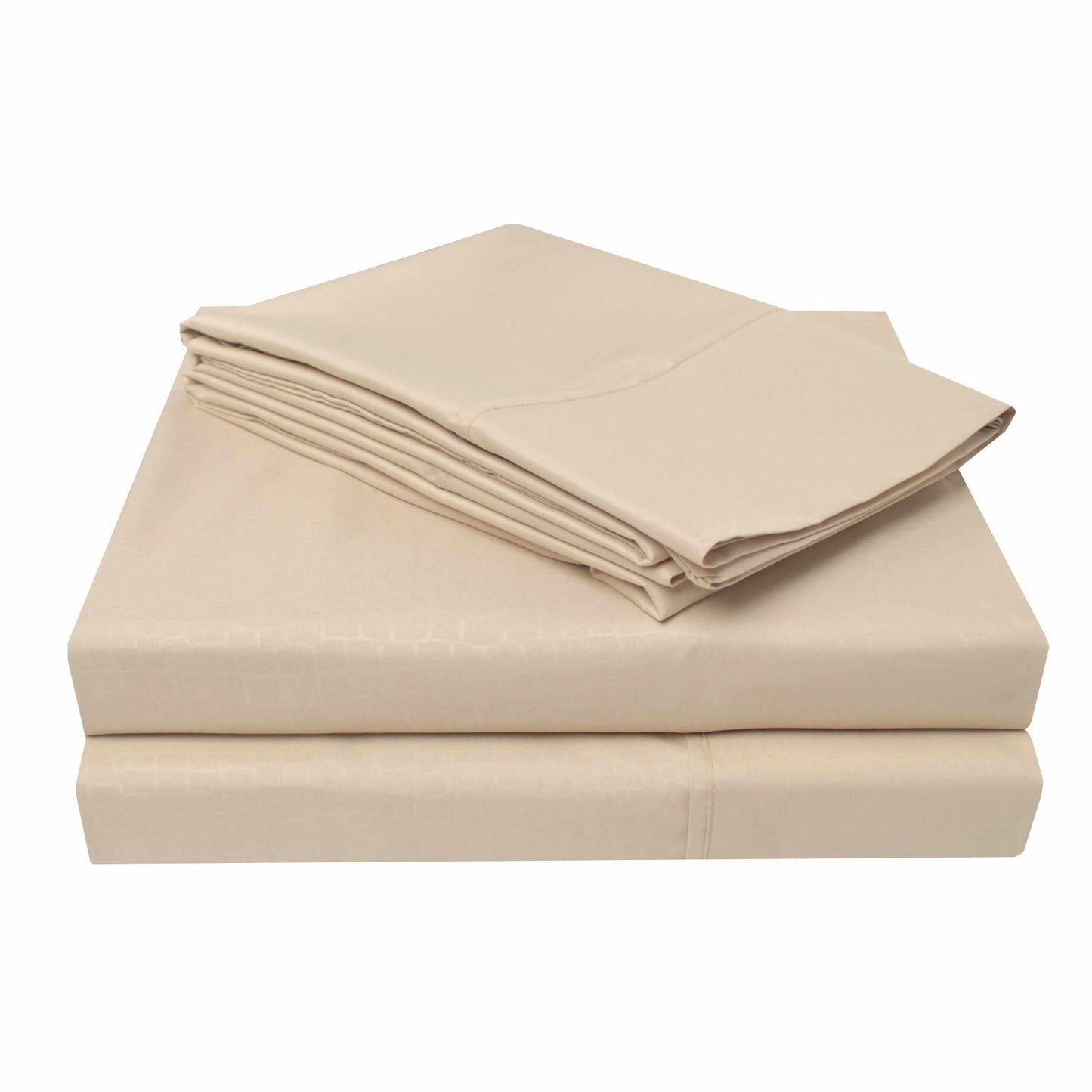 Superior Microfiber Embossed Crocodile Wrinkle-Free Deep Pocket Sheet Set