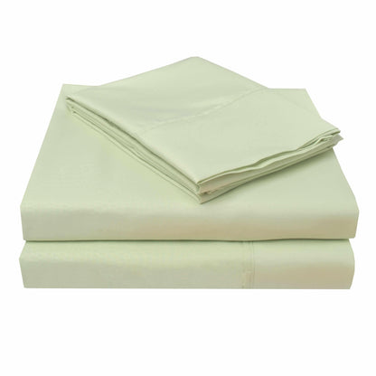 Superior Microfiber Embossed Crocodile Wrinkle-Free Deep Pocket Sheet Set - Green