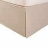 Microfiber Wrinkle-Free Solid 15-Inch Drop Bed Skirt - Tan