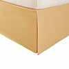 Microfiber Wrinkle-Free Solid 15-Inch Drop Bed Skirt - Gold