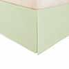 Microfiber Wrinkle-Free Solid 15-Inch Drop Bed Skirt - Mint