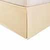 Microfiber Wrinkle-Free Solid 15-Inch Drop Bed Skirt - Ivory