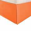 Microfiber Wrinkle-Free Solid 15-Inch Drop Bed Skirt - Orange
