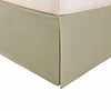 Microfiber Wrinkle-Free Solid 15-Inch Drop Bed Skirt - Sage
