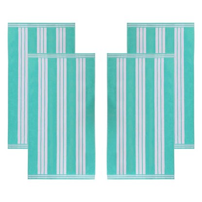 Striped Extra Large Oversized Absorbent Quick Dry Cotton Beach Towel