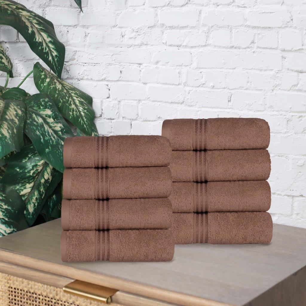 Egyptian Cotton Highly Absorbent Solid Ultra Soft Towel Set Collection