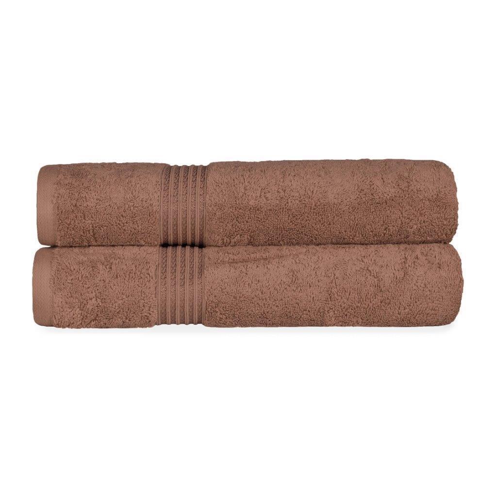 Egyptian Cotton Highly Absorbent Solid Ultra Soft Towel Set Collection